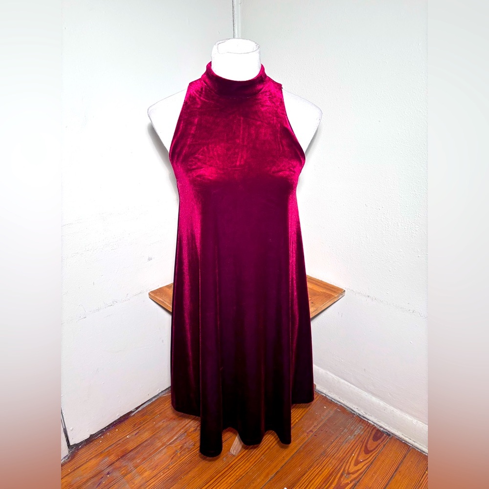 Cynthia Rowley Sleeveless Velvet Dress